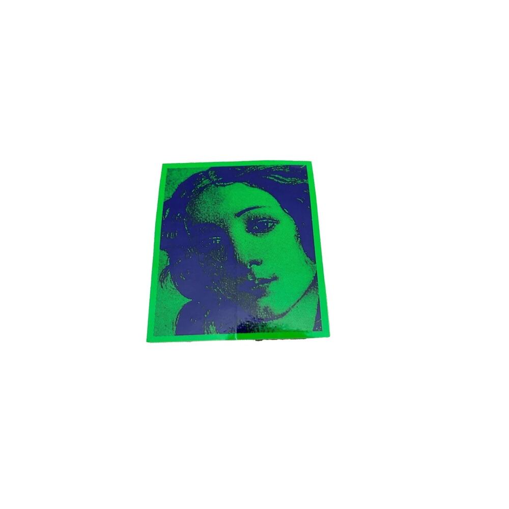 Stussy Venus Green Sticker – Authentic Streetwear Decal – New